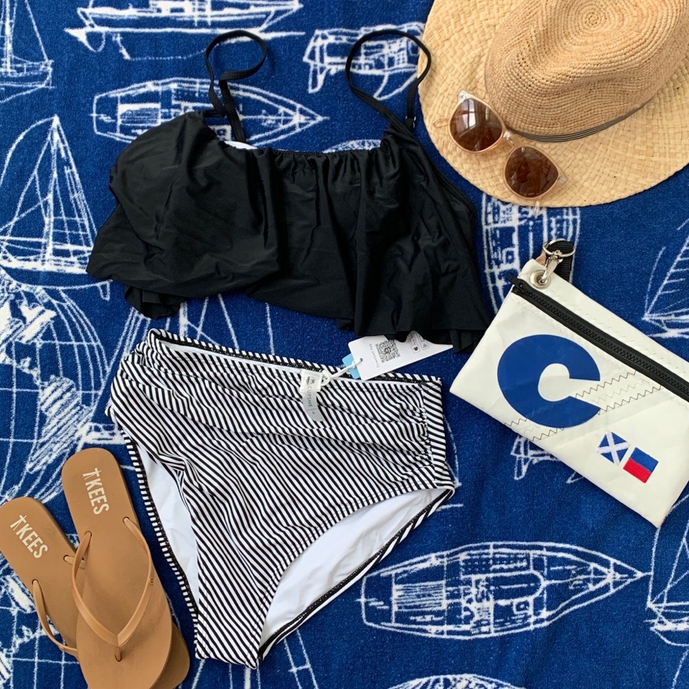 NWT Cupshe two piece bathing suit (S)